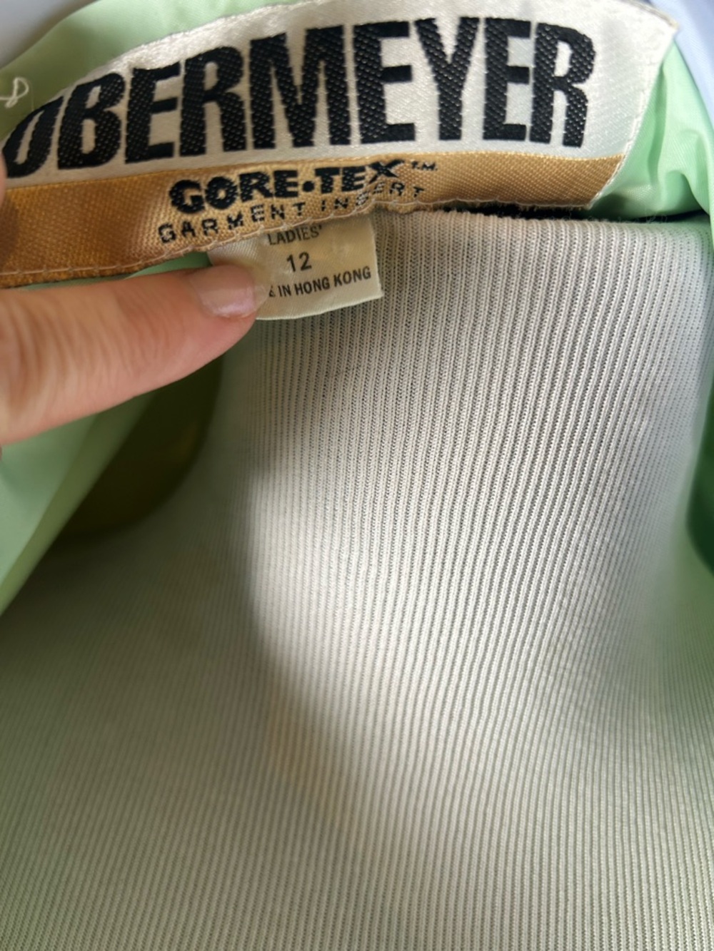 Authentic Vintage 90's Obermeyer Sport "Cutter"/"Splash" Color Block Anorack - Picture 8 of 12